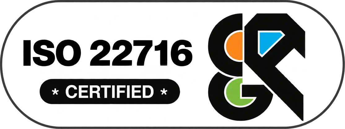 Iso 22716 Certified Badge 1 1