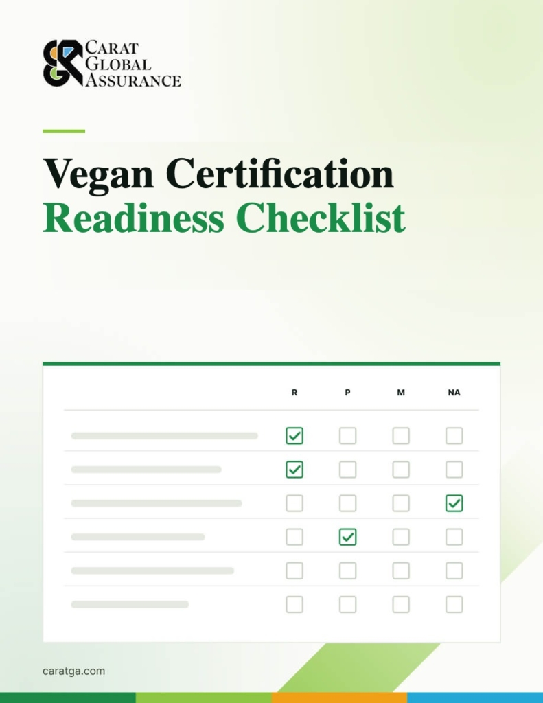 Vegan Certification Readiness Checklist